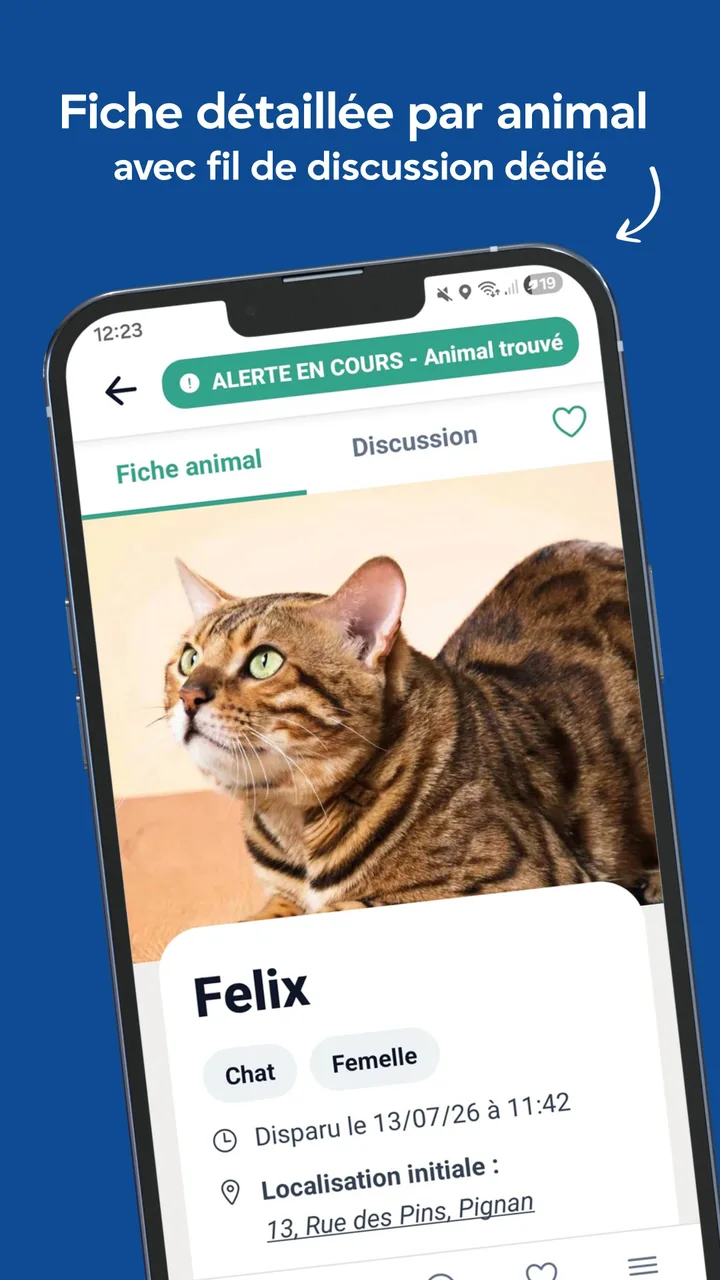 Présentation de l'application Noé — capture 2